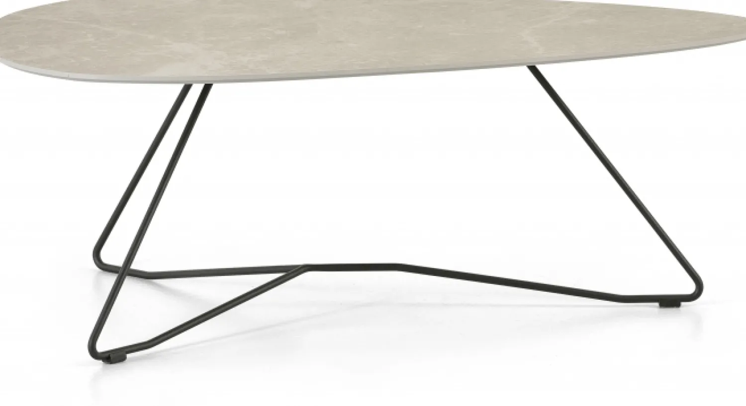 Organische Salontafels-Montèl Zara Salontafel Cream Navona