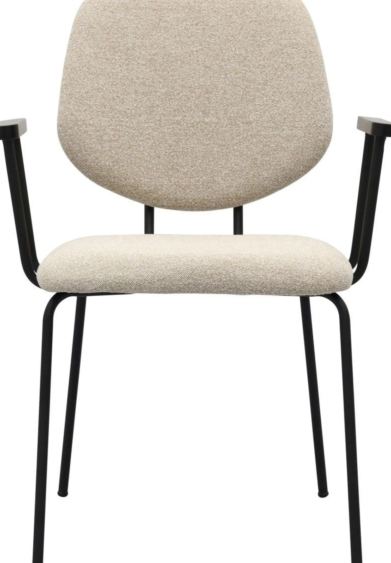 Eetkamerstoelen Met Armleuning-Trendhopper Zelo Armstoel Beige