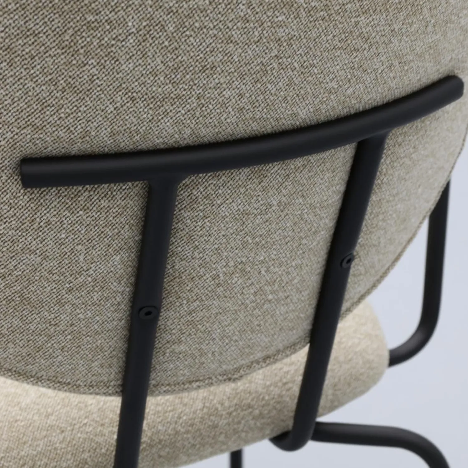 Eetkamerstoelen Met Armleuning-Trendhopper Zelo Armstoel Beige