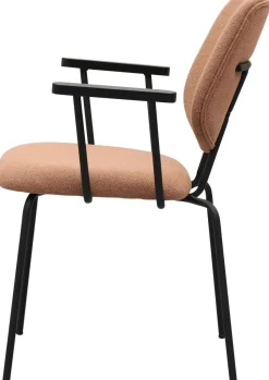 Eetkamerstoelen Met Armleuning-Trendhopper Zelo Armstoel Roze