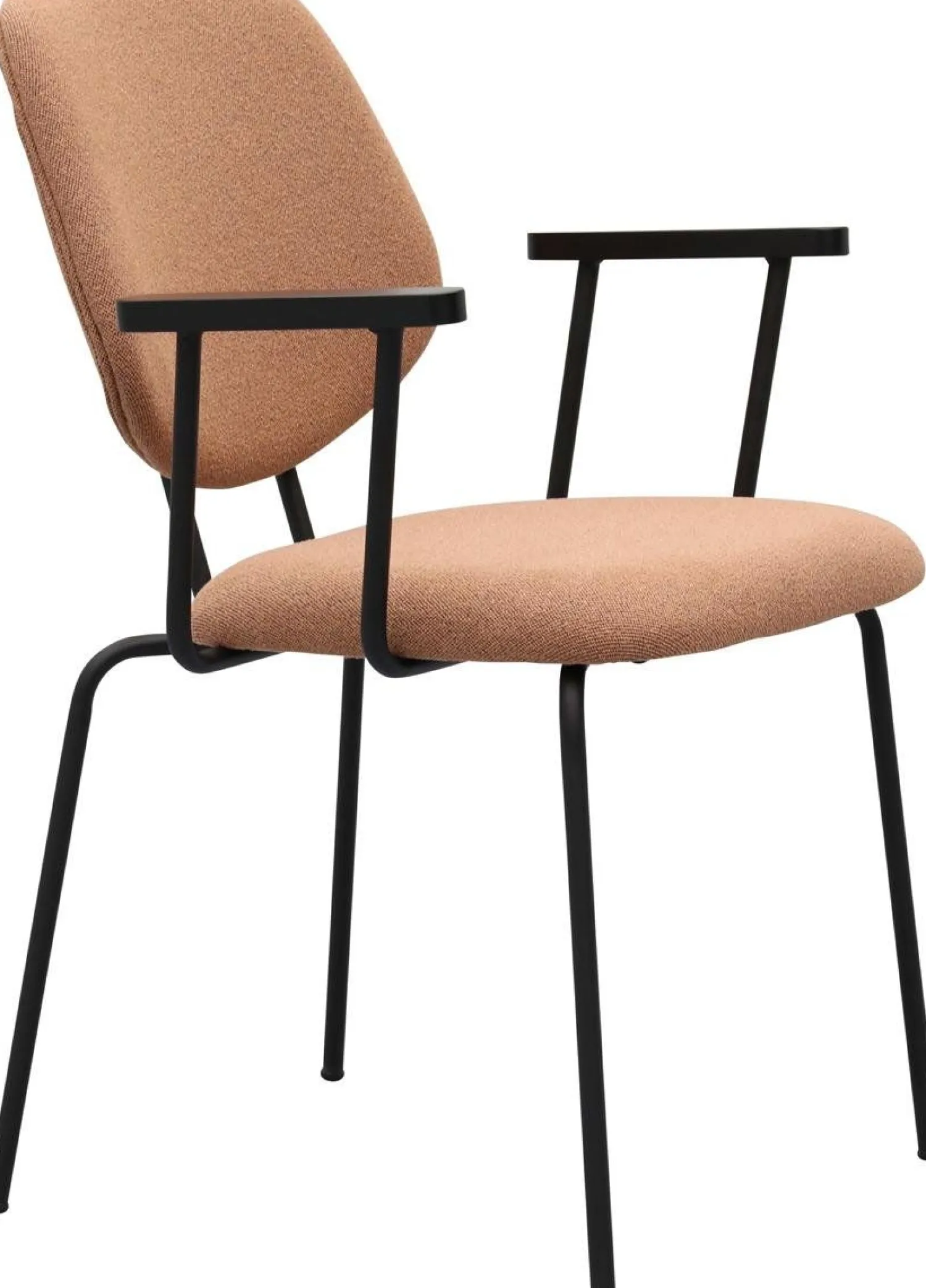 Eetkamerstoelen Met Armleuning-Trendhopper Zelo Armstoel Roze