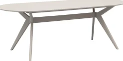 Ovale Eettafels-Trendhopper Zeme Eettafel Off White