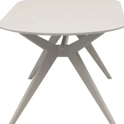Ovale Eettafels-Trendhopper Zeme Eettafel Off White