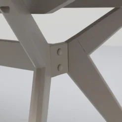 Ovale Eettafels-Trendhopper Zeme Eettafel Off White