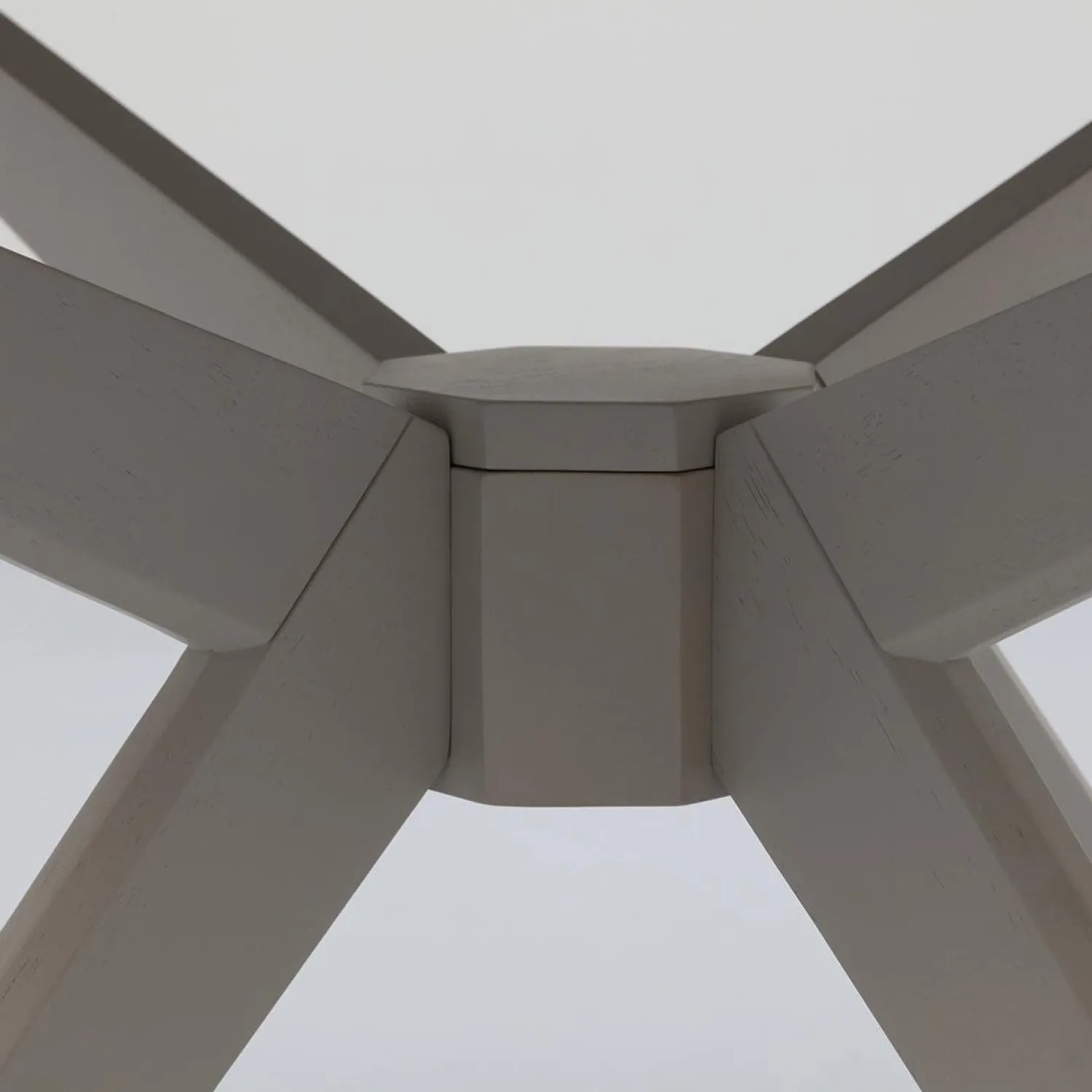 Ronde Eettafels-Trendhopper Zeme Rond Eettafel Off White