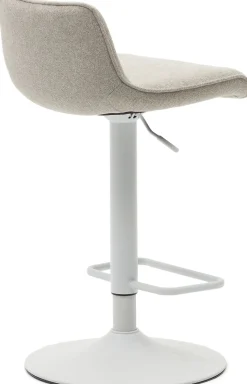Stoffen Barkrukken-Kave Home Zenda Barstoel Beige