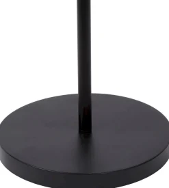 Moderne Vloerlampen|Vloerlampen-Lucide Zenith Vloerlamp Zwart