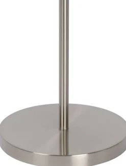 Moderne Vloerlampen|Vloerlampen-Lucide Zenith Vloerlamp Chroom