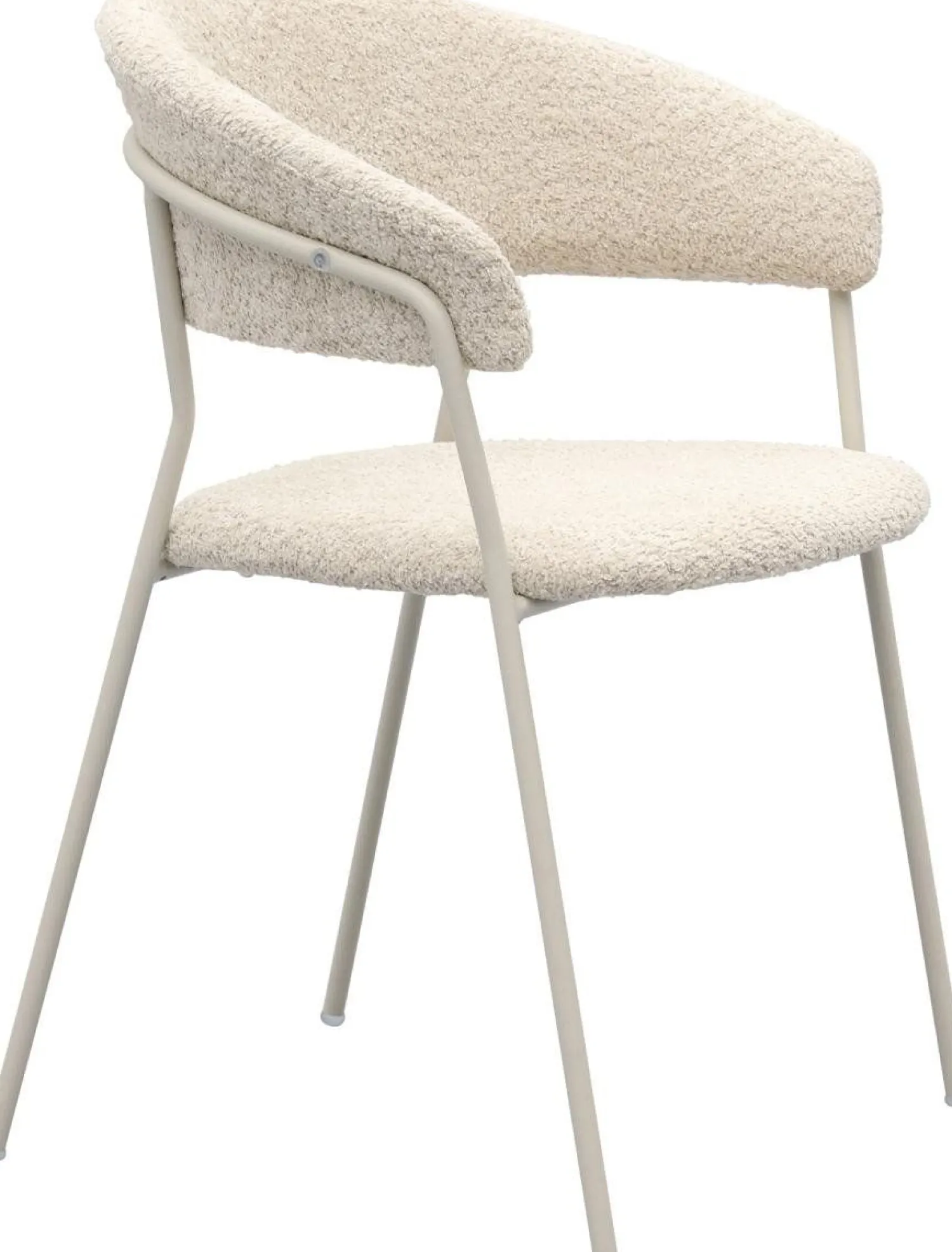 Eetkamerstoelen Met Armleuning-Trendhopper Zeri Armstoel Beige