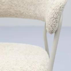 Eetkamerstoelen Met Armleuning-Trendhopper Zeri Armstoel Beige