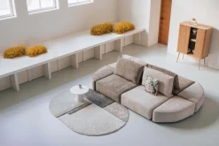 Vloerkleden|Ovale Vloerkleden-Zuiver Zest Vloerkleed Beige
