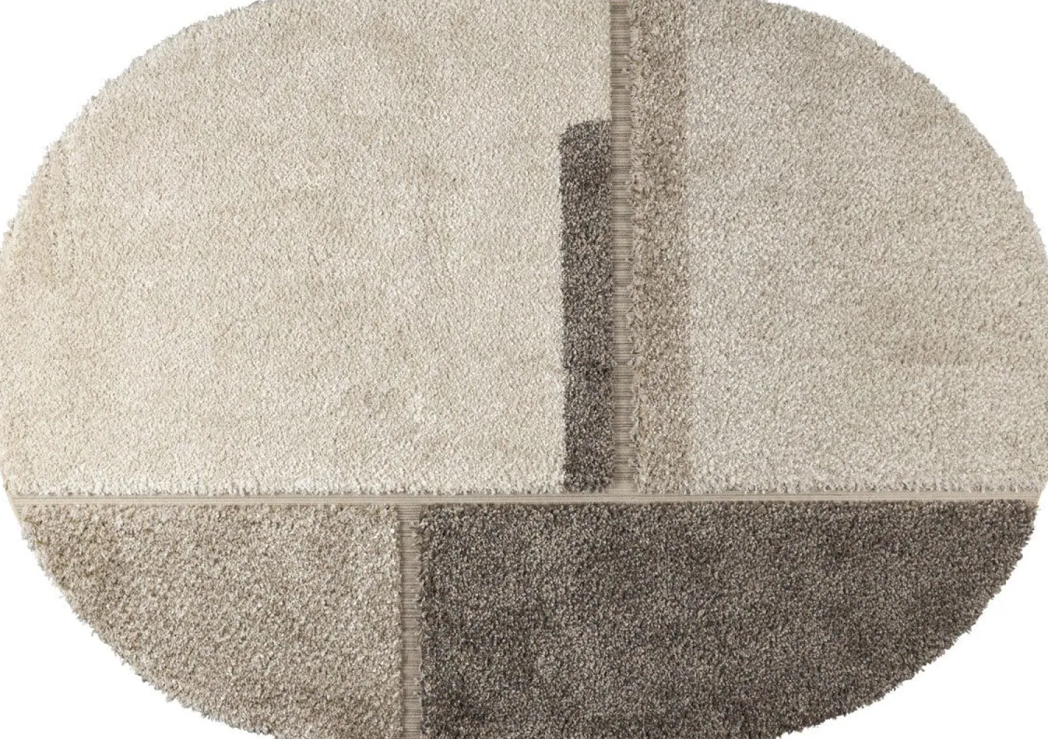 Vloerkleden|Ovale Vloerkleden-Zuiver Zest Vloerkleed Beige