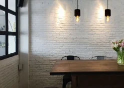 Moderne Hanglampen|Moderne Hanglampen-Lucide Zino Hanglamp Zwart