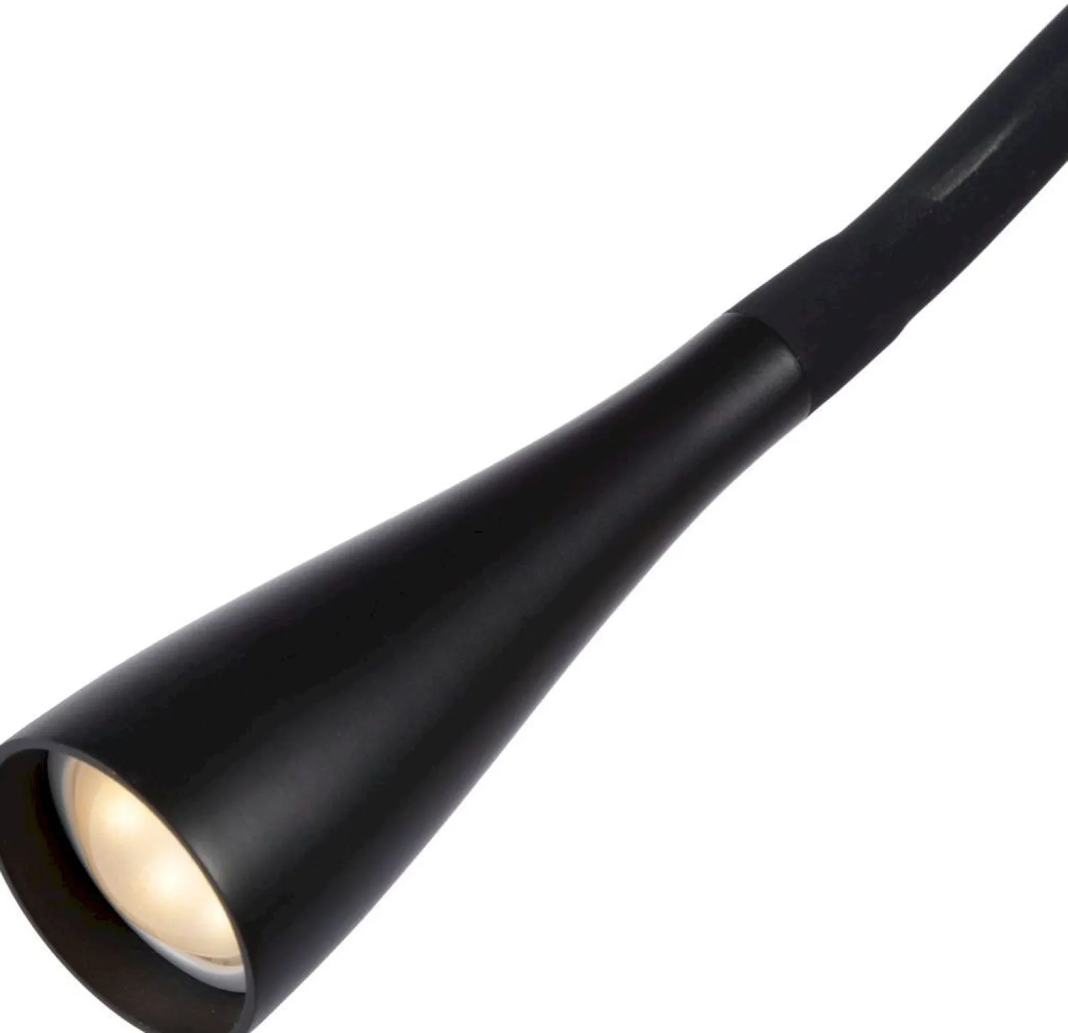 Moderne Vloerlampen|Vloerlampen-Lucide Zozy Vloerlamp Zwart