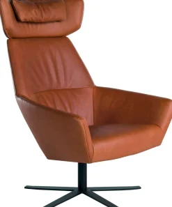 Oorfauteuils|Draaifauteuils-Bert Plantagie Zyba Fauteuil Grijs